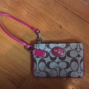 Coach wristlet